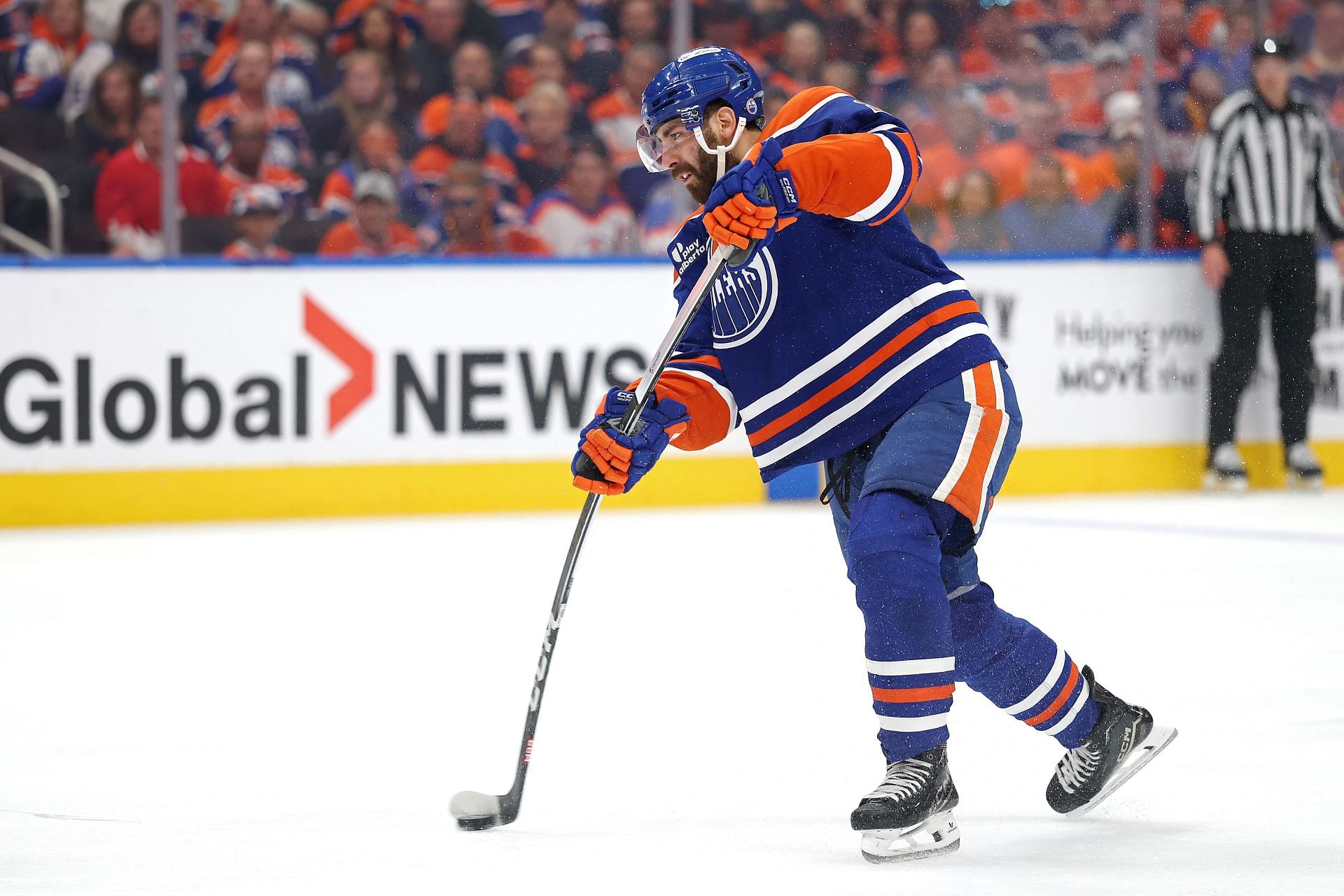 Evan Bouchard is an RFA (Imagn)